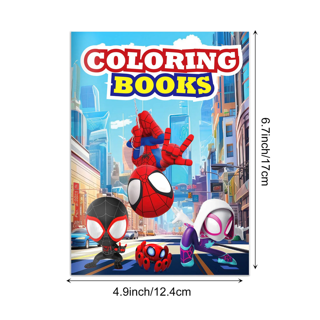 Livre de Dessin et Coloriage Spiderman