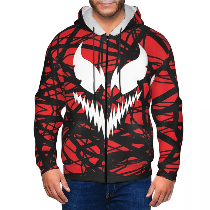 Pull Zip Spiderman - Carnage