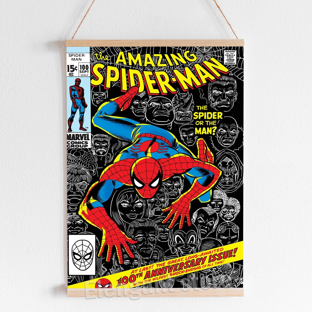 Poster Comics Spiderman en Combat