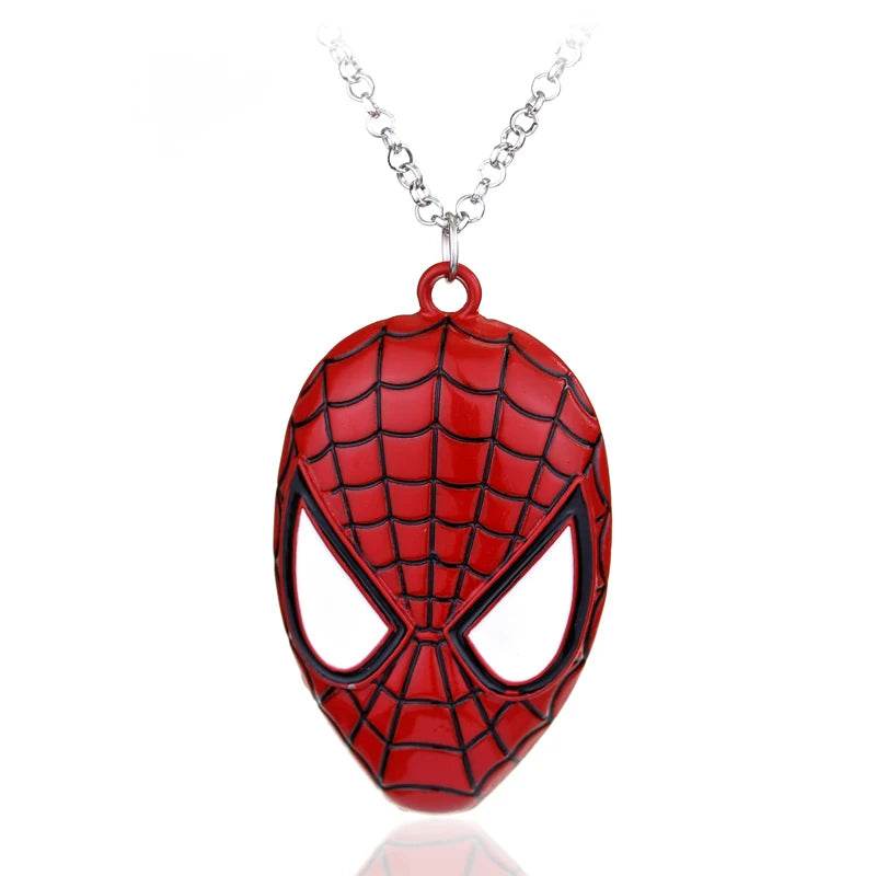 Collier Masque de Spiderman