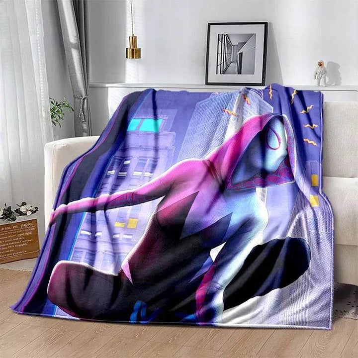 Plaid Spiderman - Spidergwen avec le Spidersense