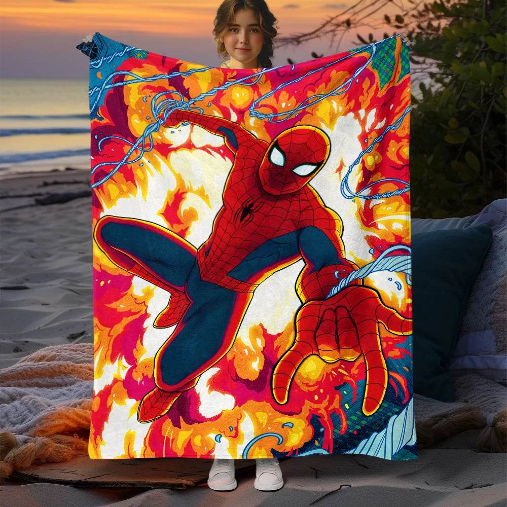 Couverture Plaid Spiderman - Spiderpunk