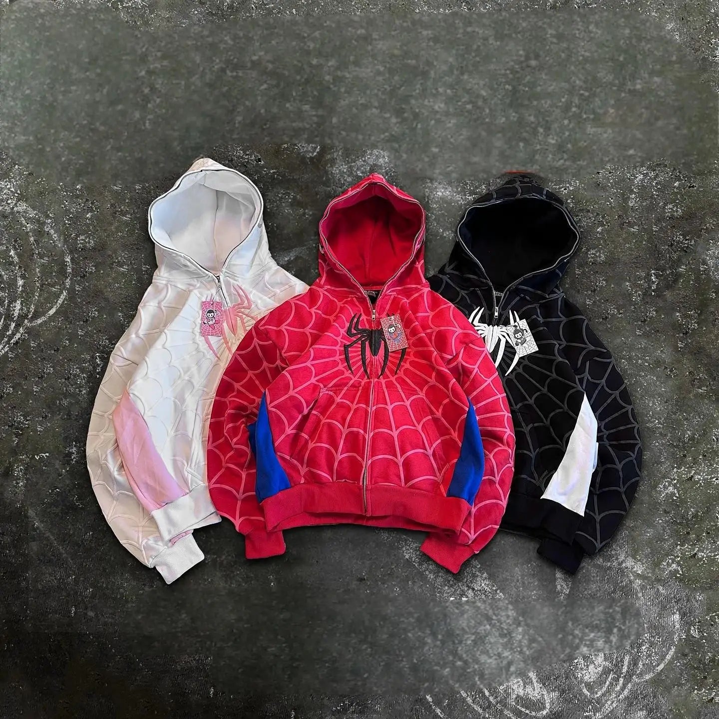Sweat à Capuche Premium Spider-Man Costume Déchiré