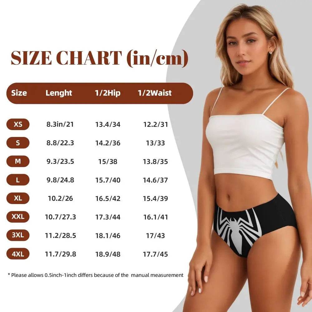 Culotte Spiderman Noir et Blanc Retro