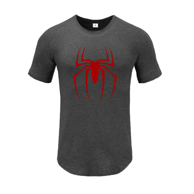 T-Shirt Logo de Spiderman Slim Fit