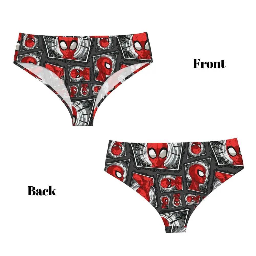 Culotte Spiderman Noir et Blanc Retro