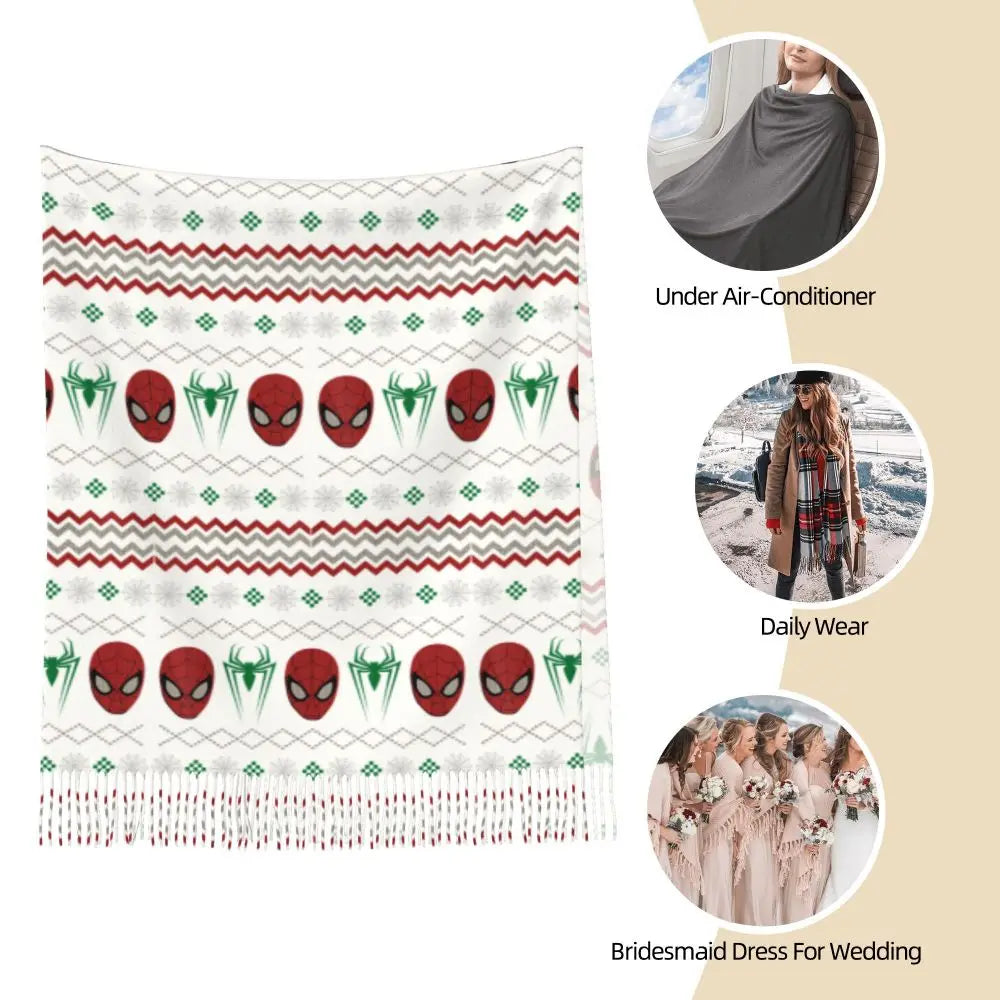 Chal de cómic de Spiderman