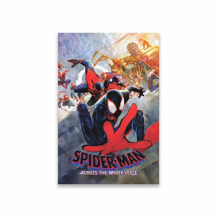 Poster Spiderman Miles Morales contro Miguel O'Hara