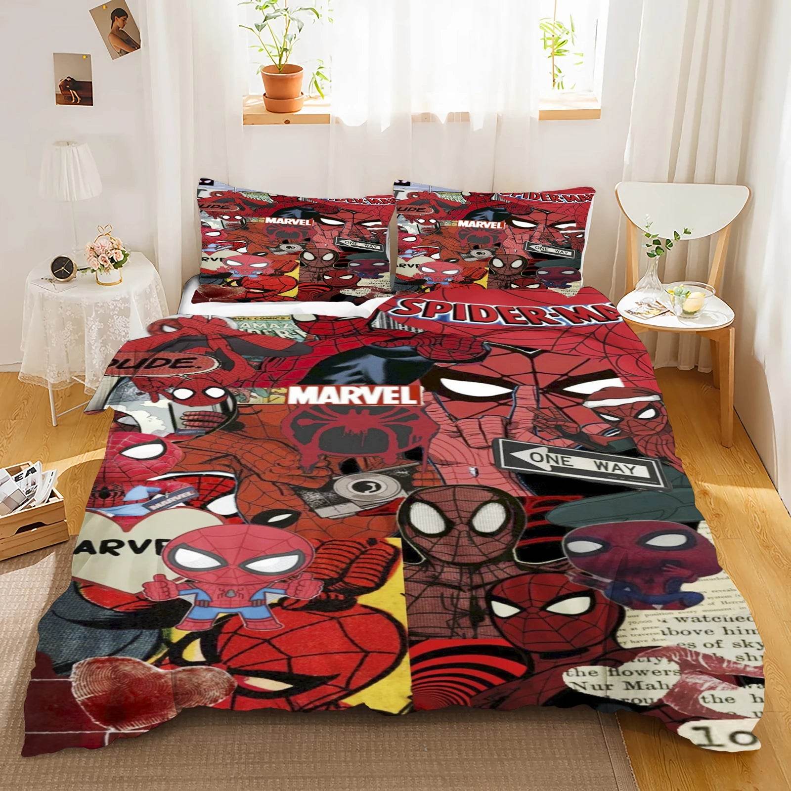 Housse de Couette Spider-Man Imprimé 3D