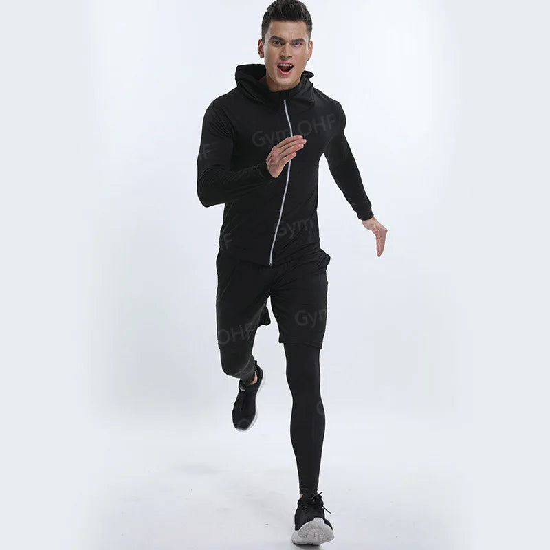 Pack Complet de Sport Spider-Man (Short / T-Shirt / T-shirt Manche Longue / Gilet / Legging)