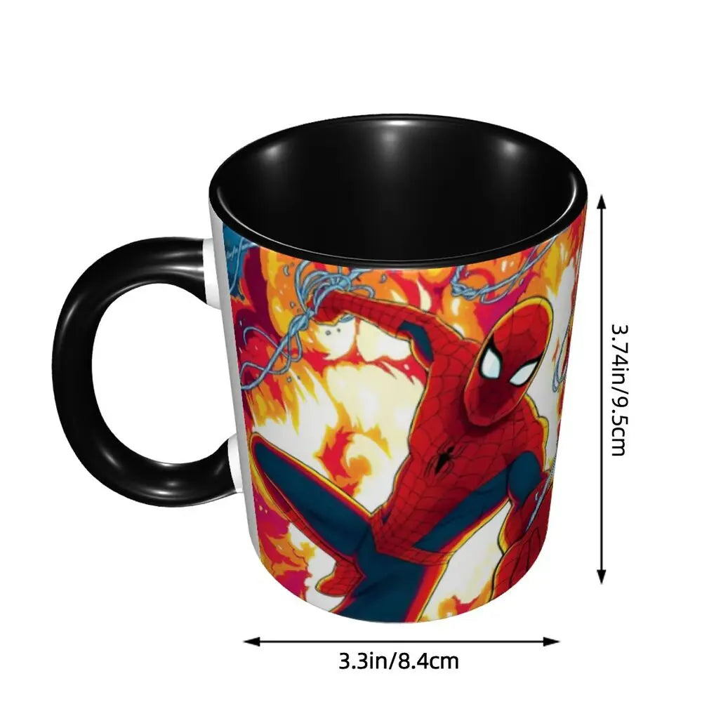 Mug Spiderman sur une Toile