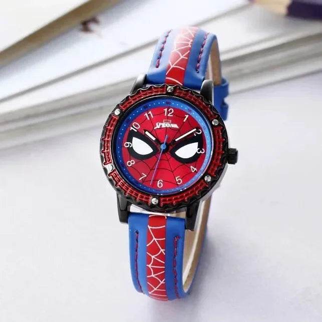 Montre Spiderman en Cuir pour Enfant