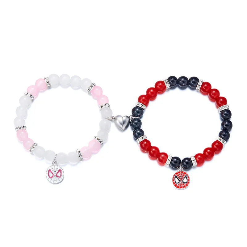 bracelet en Perle Spiderman
