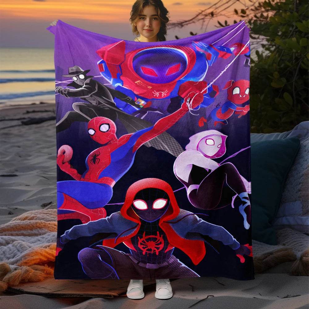 Couverture Plaid Spiderman - Spiderpunk