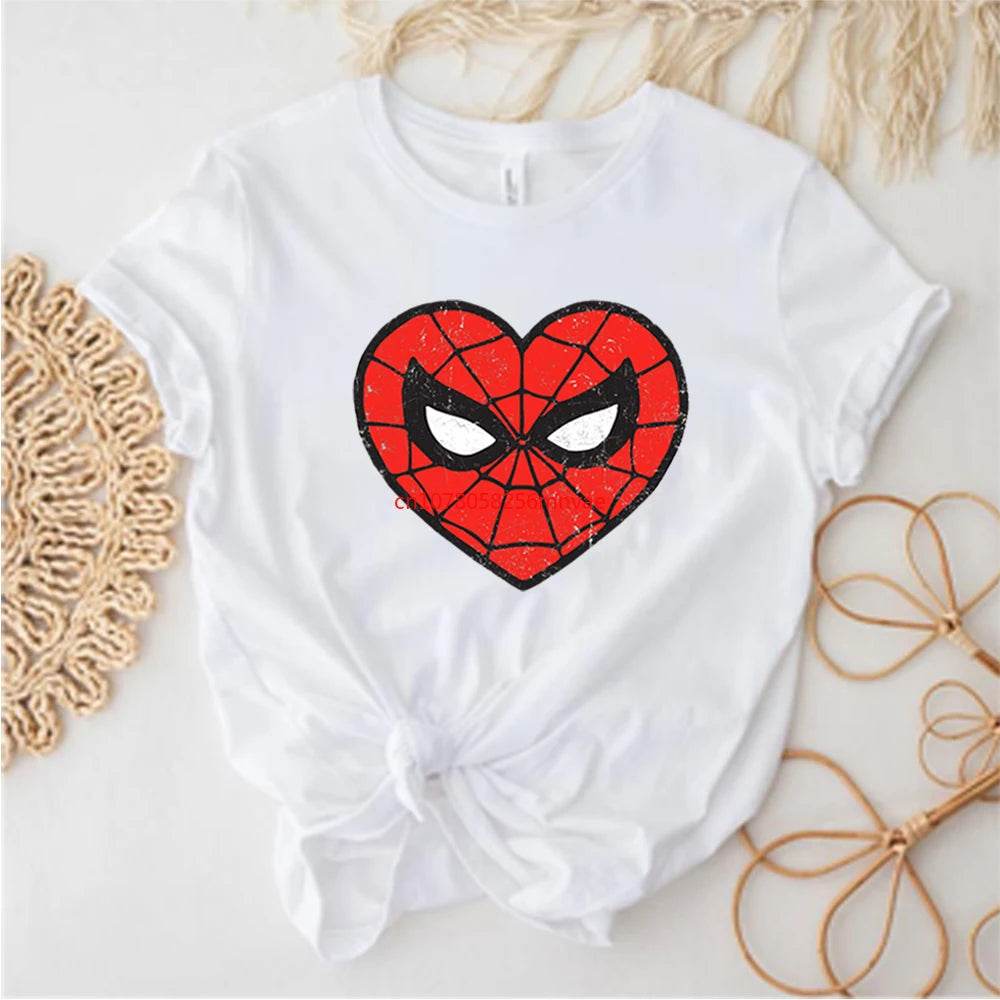 T-Shirt Spiderman pour Femme