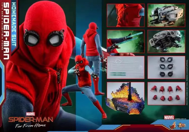 Figurine de Collection Spider-Man Far From Home VS les Drones