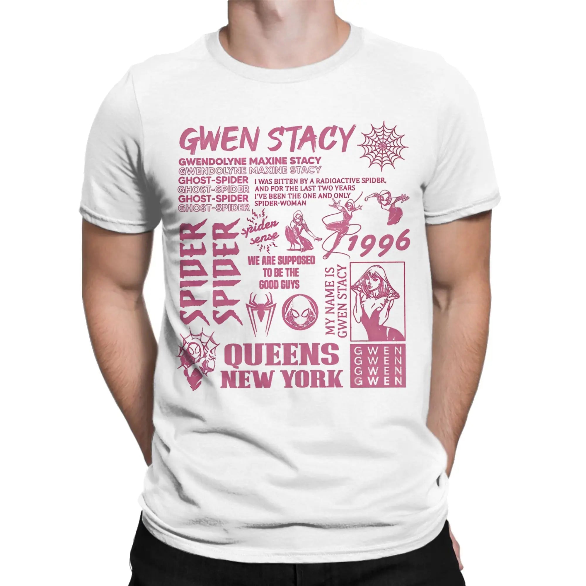 T-Shirt Spiderman Vintage - Gwen Stacy