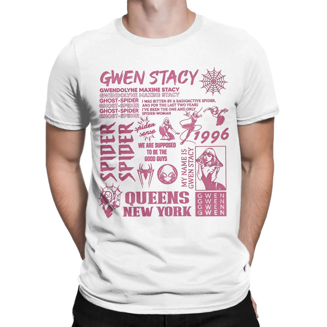 T-Shirt Spiderman Vintage - Gwen Stacy