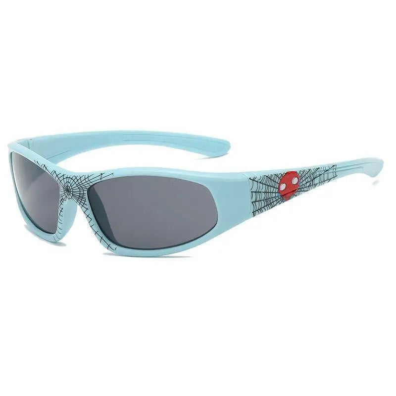 Lunette de Soleil Spiderman Bleu Clair