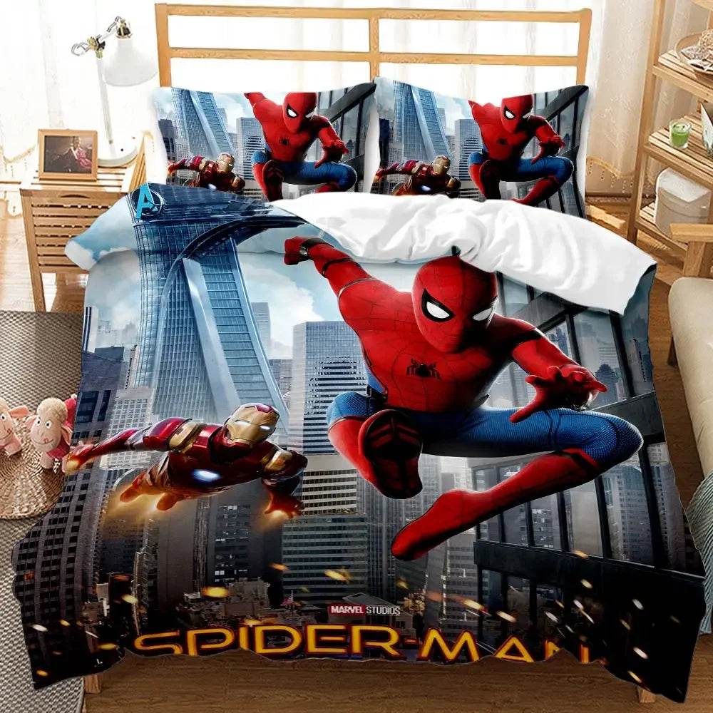 Housse de Couette Spider-Man avec Taie D'oreiller
