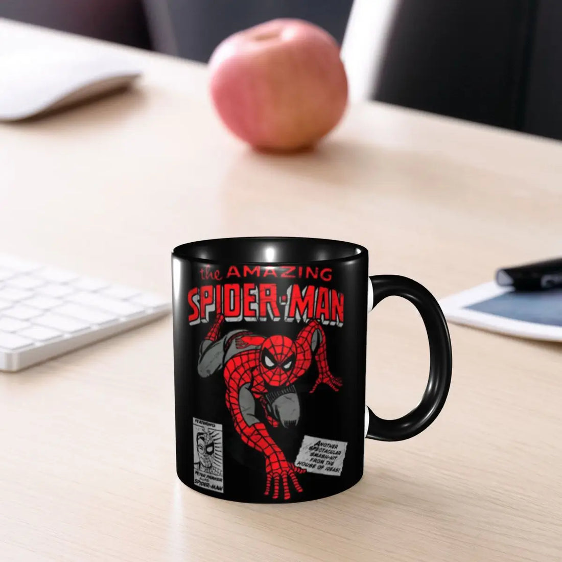 Mug Spiderman sur une Toile