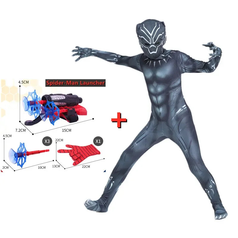 Pack Déguisement Iron Spider-Man Enfant avec Lance Toile