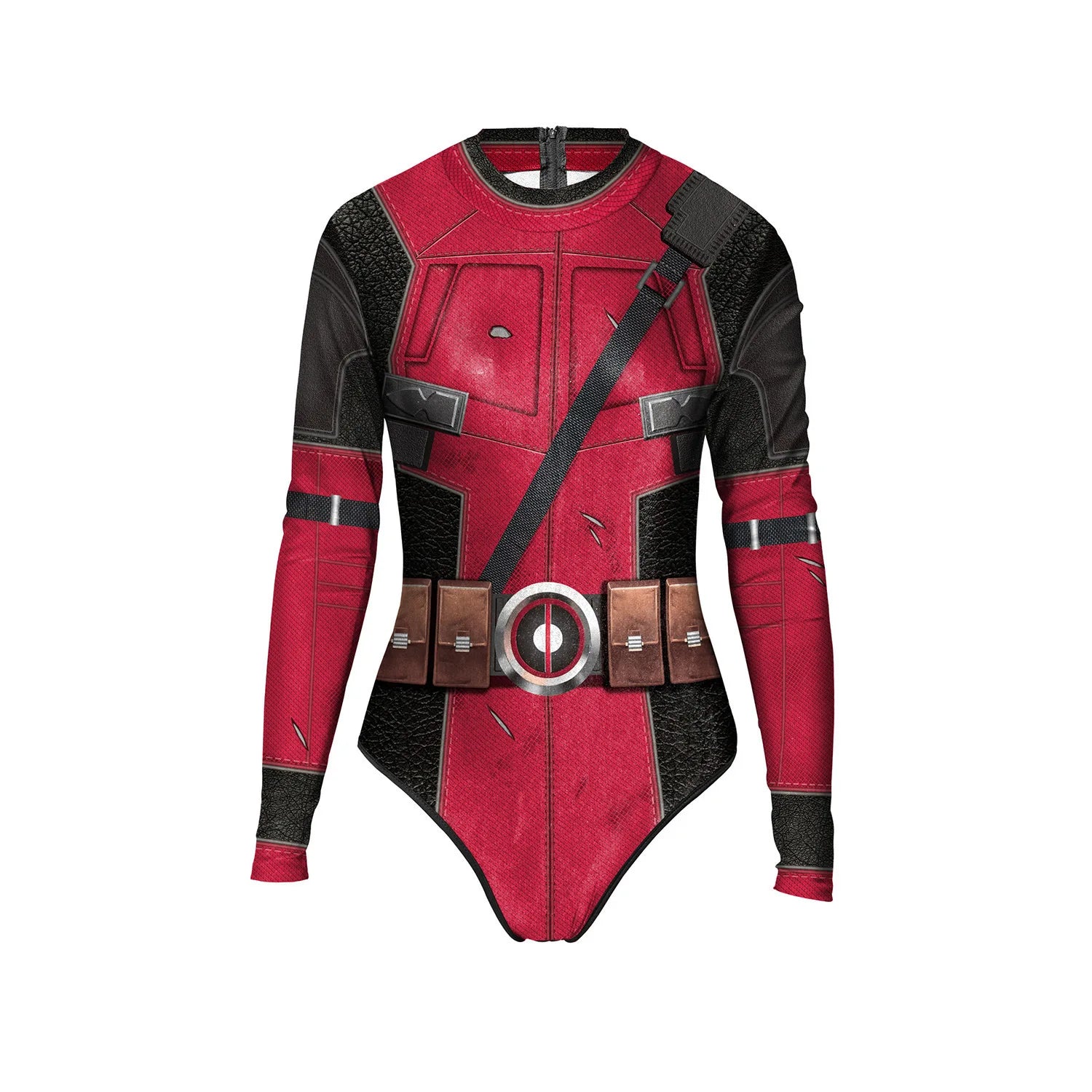 Costume intero da donna Spider-Man nero