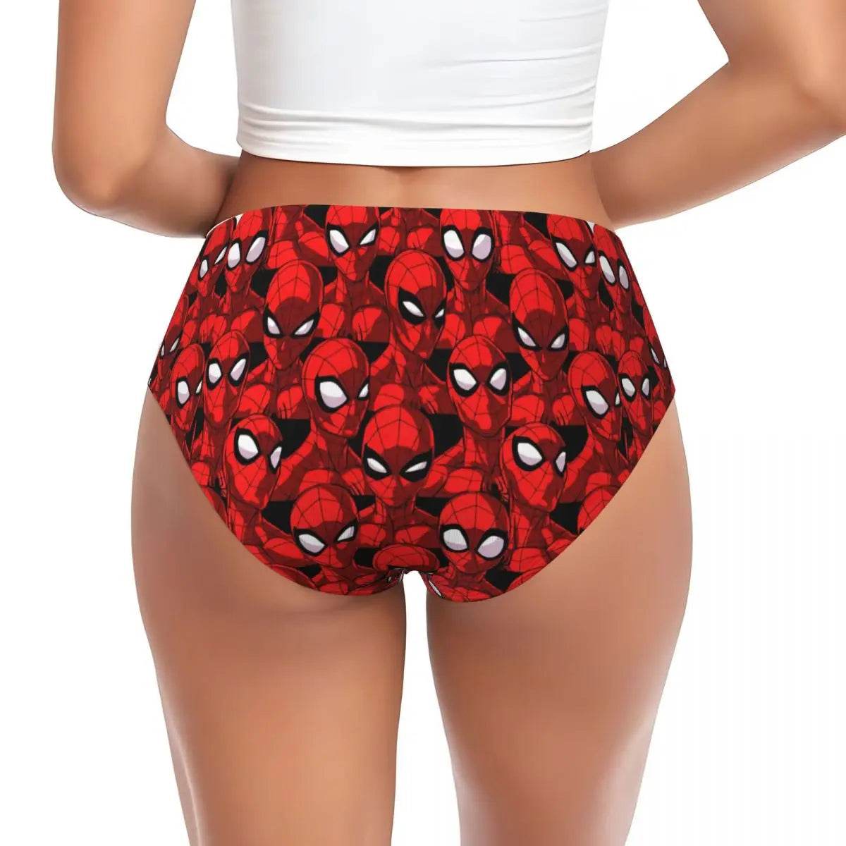 Culotte Spiderman Noir et Blanc Retro