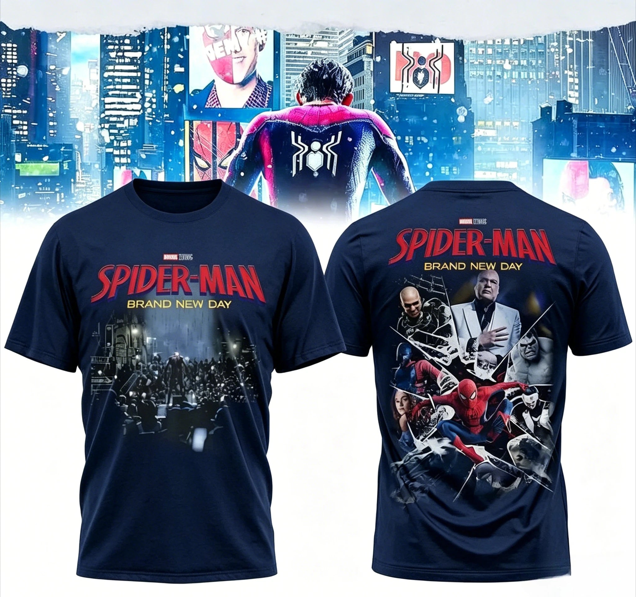 T-Shirt Spider-Man Brand New Day Unisexe