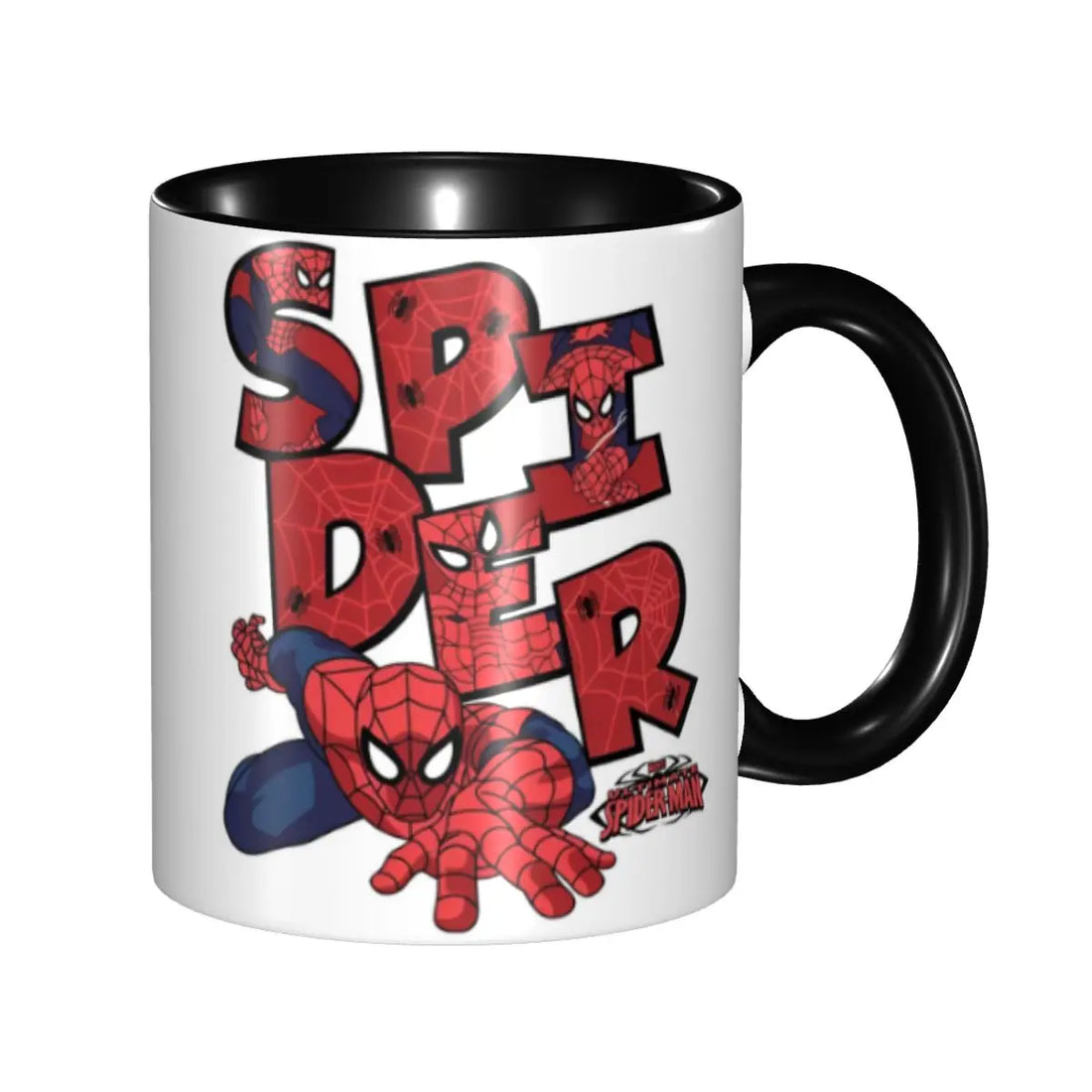 Mug Spiderman sur une Toile