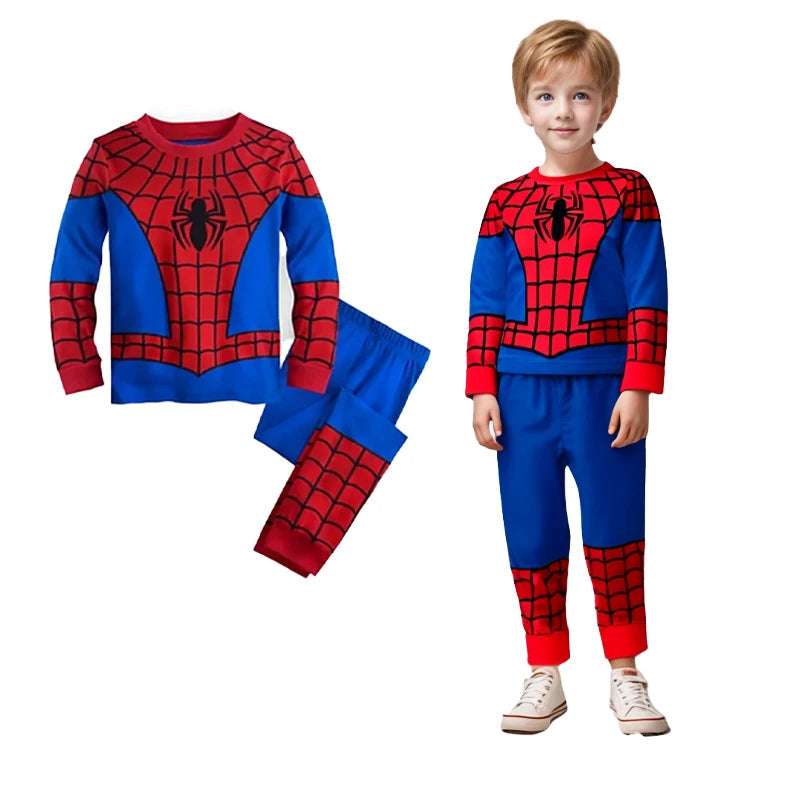 Pyjama Long pour Enfant Costume Spiderman