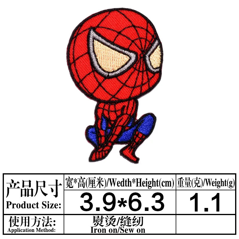 Patch Thermocollant Spiderman qui Saute