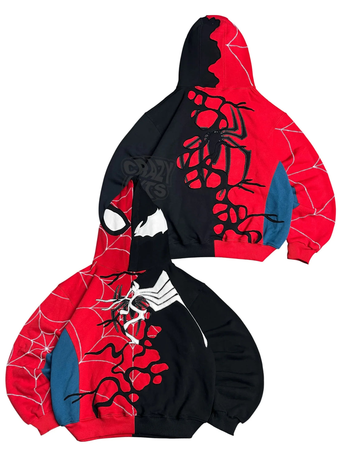 Sweat à Capuche Premium Spider-Man Costume Déchiré