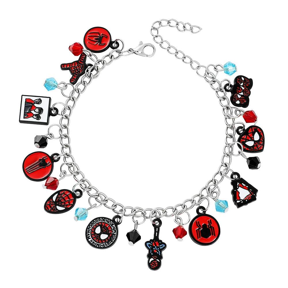 Bracelet Spiderman avec Breloques