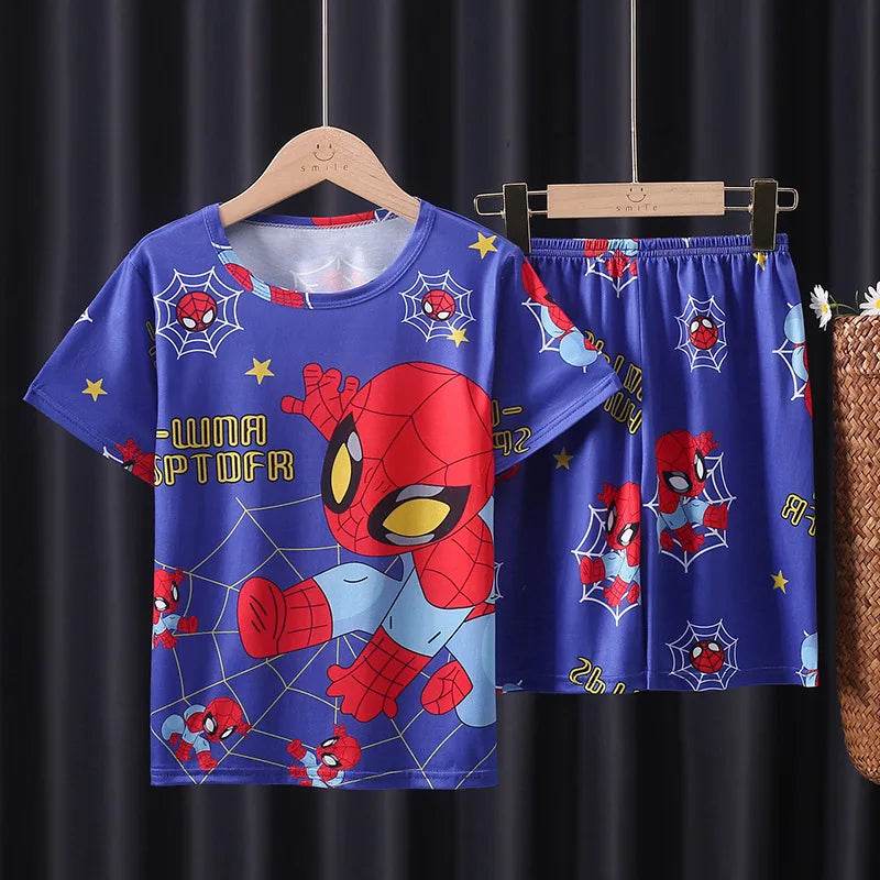 Pyjama Spiderman d'Eté pour Enfant