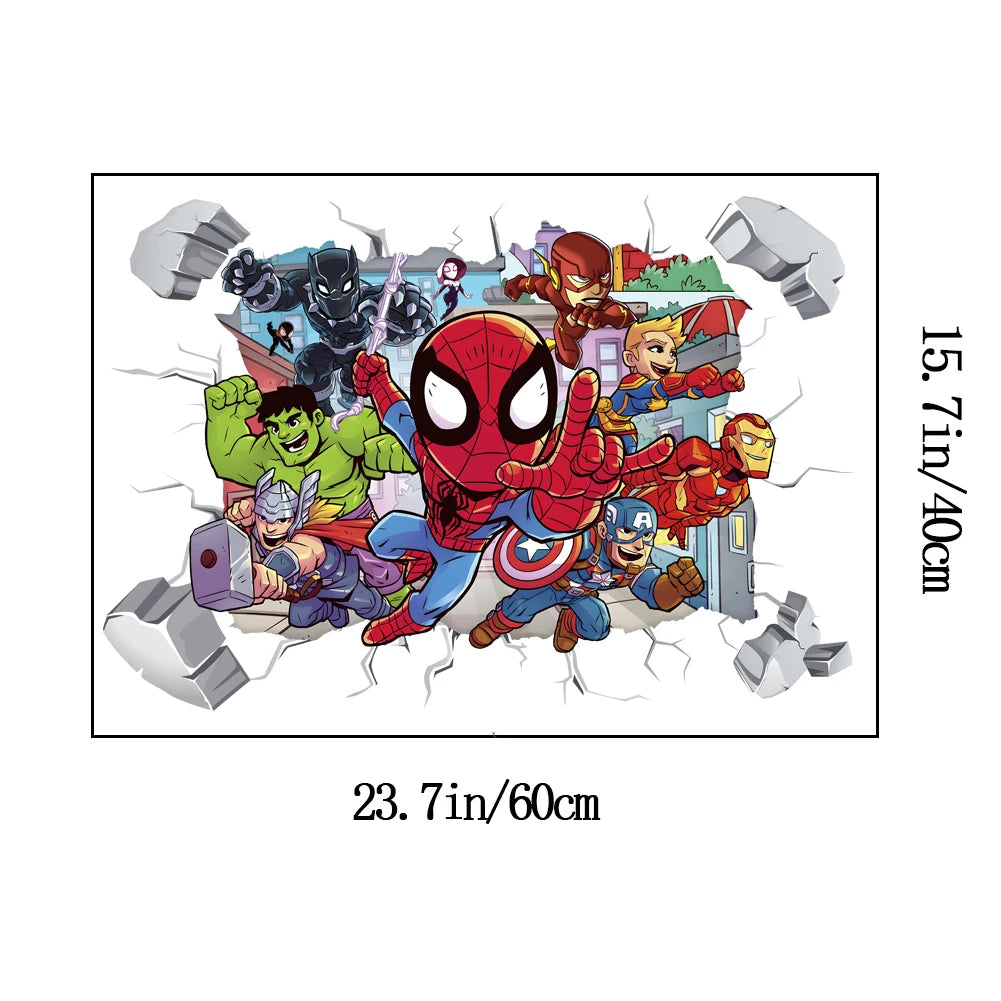 Stickers Spiderman New Generation