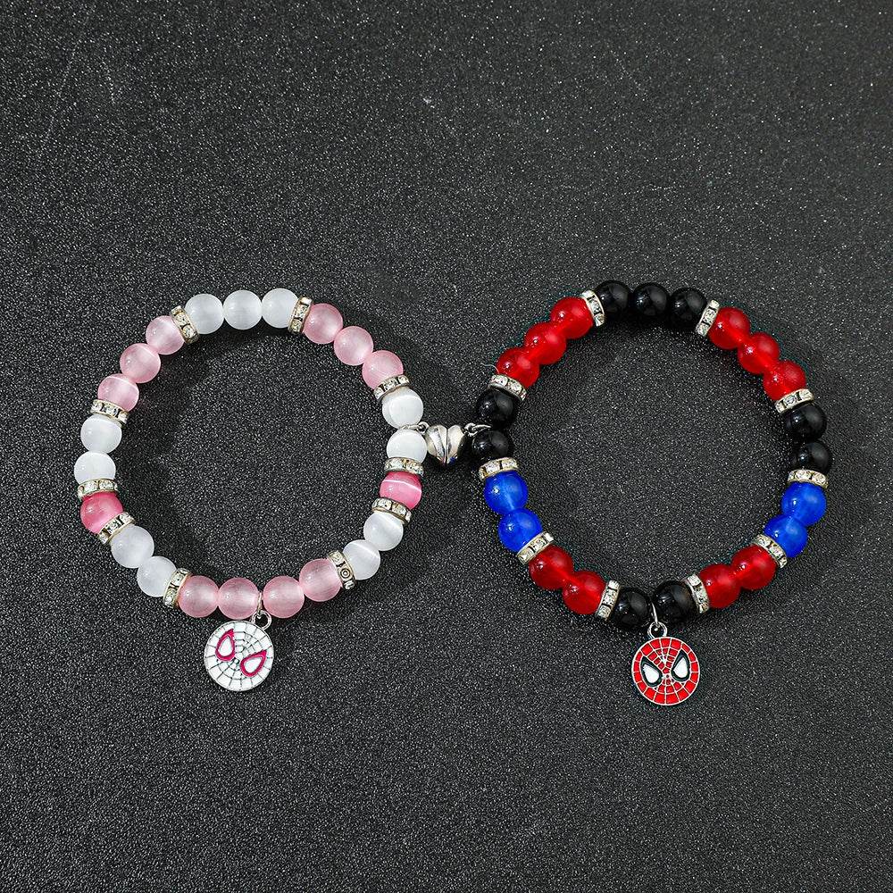Bracelet de Couple Spiderman