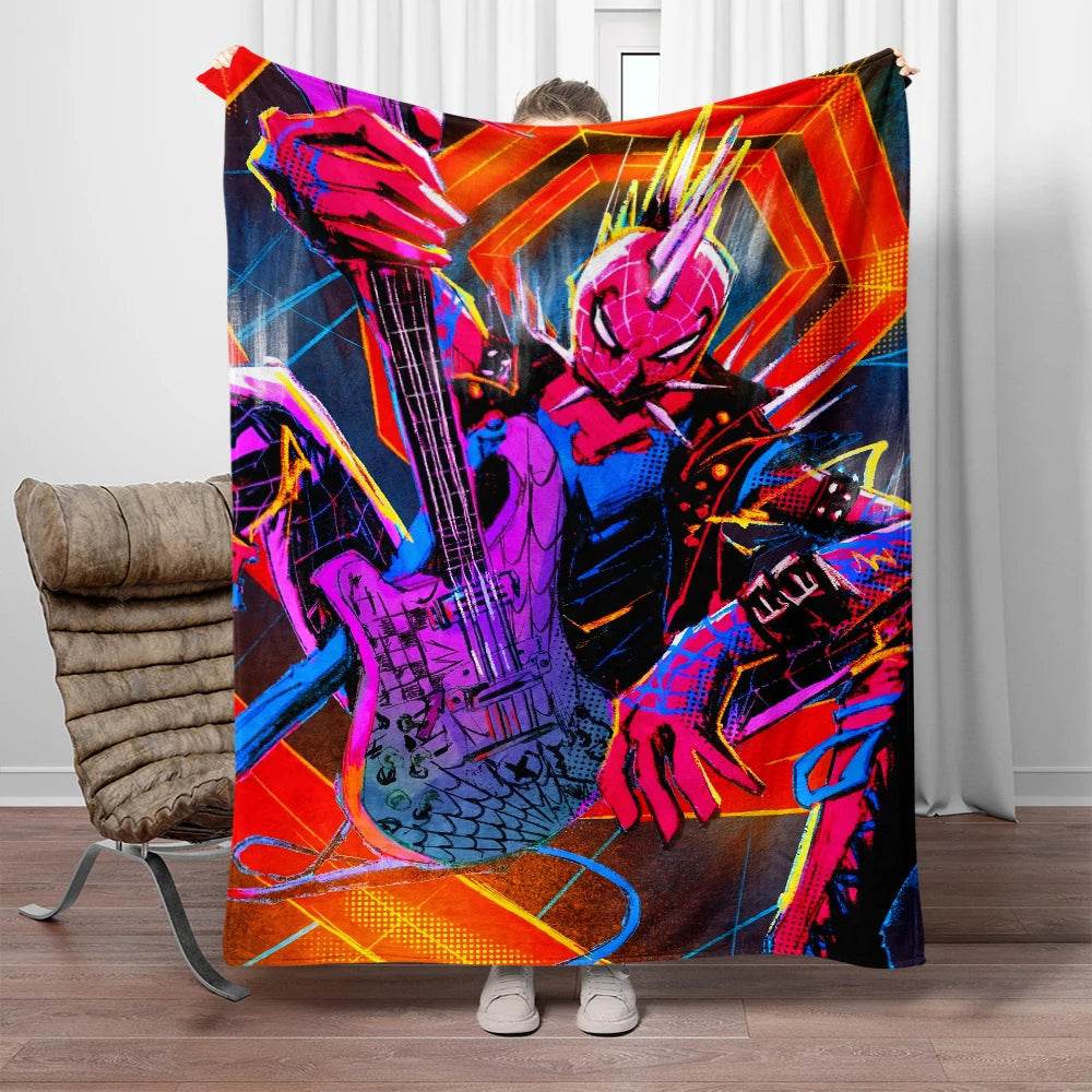 Couverture Plaid Spiderman - Spiderpunk