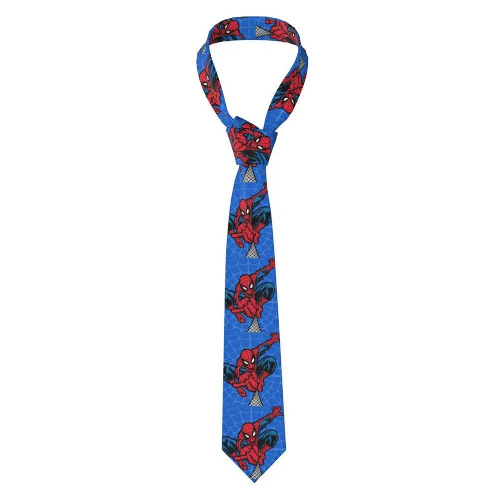 The Amazing Spiderman Logo Men Woven Skinny 2.5 Party Tie Necktie K89 The Amazing Spiderman Logo Men Woven Skinny 2.5 Party Tie Necktie K89