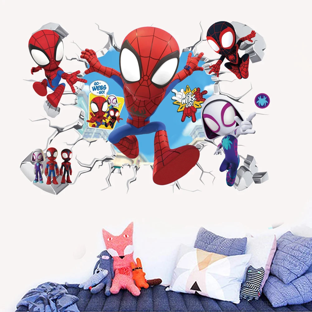 Stickers Spiderman New Generation