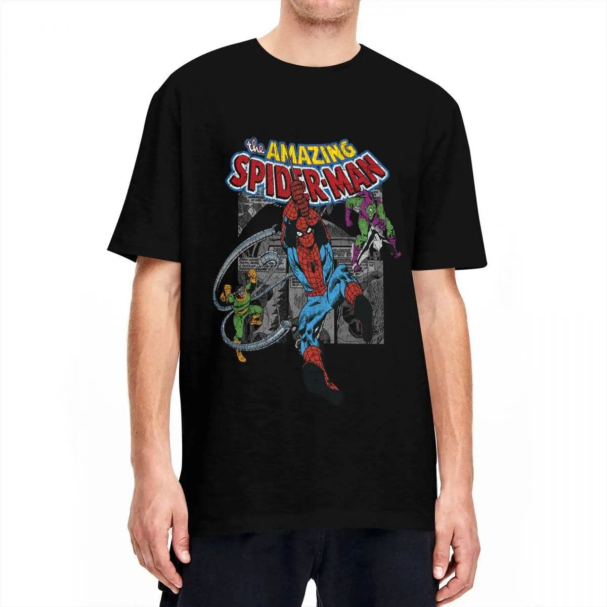 T-Shirt Spiderman Bande Dessinée