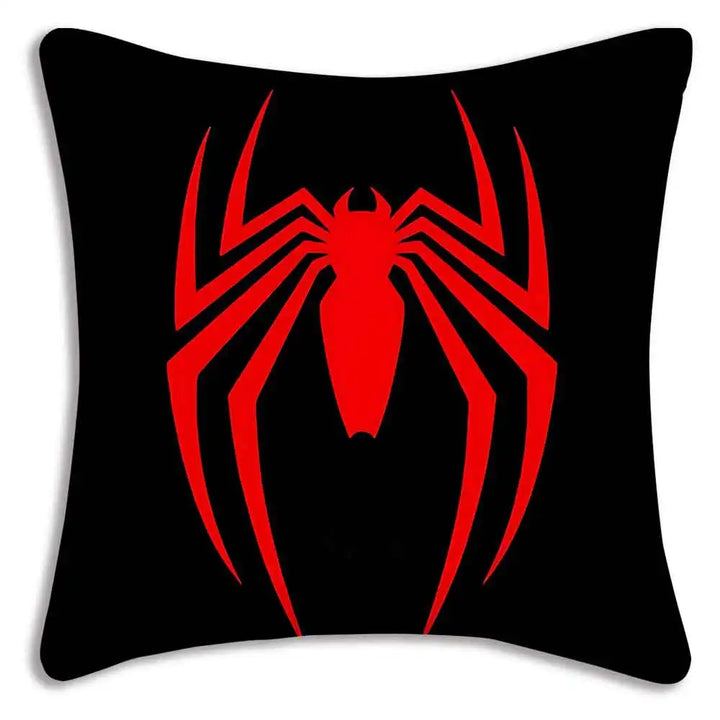 Housse de Coussin Spiderman Logo Araignée