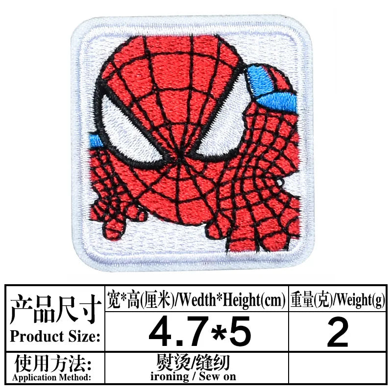Patch Thermocollant Spiderman Logo Araignée