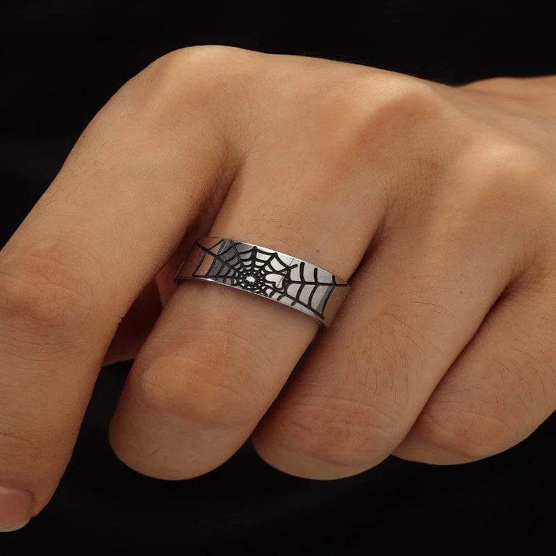 Bague Toile de Spiderman