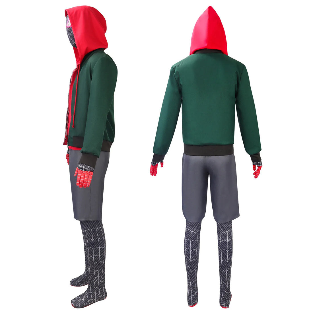 Cosplay Complet Spider-Man - Miles Morales avec Veste & Accessoires