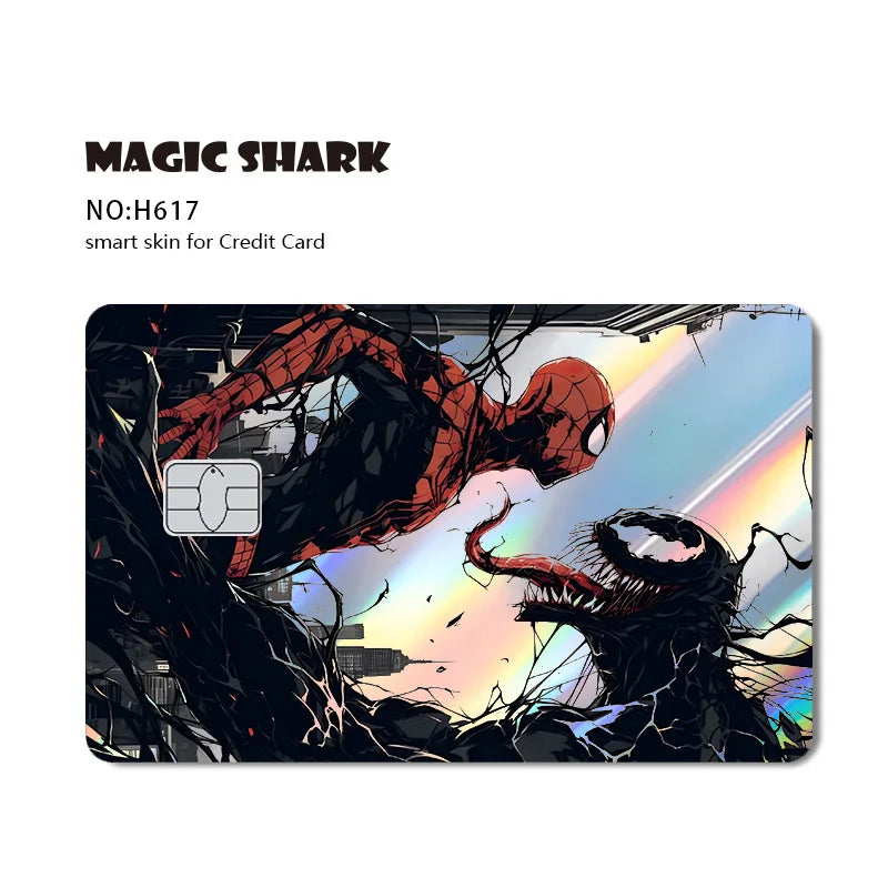 Autocollant de Carte Bancaire Spider-Man