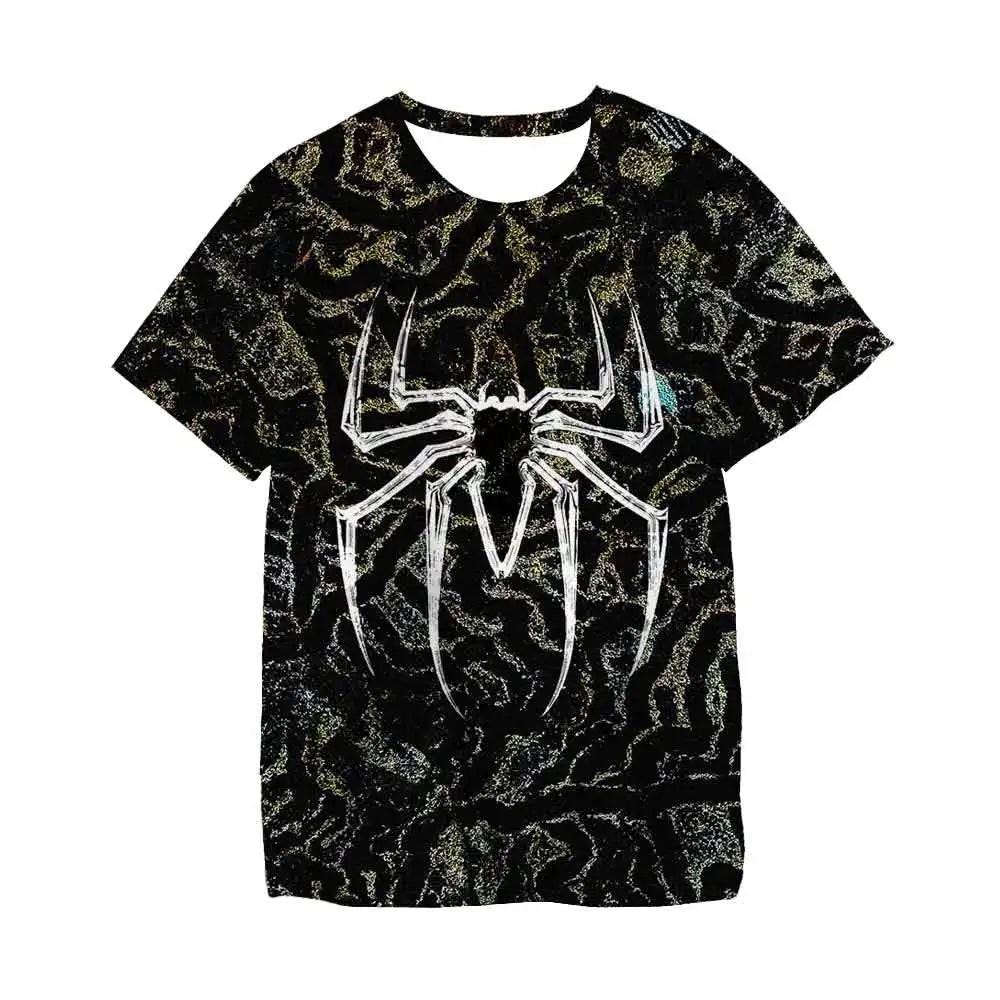 T-Shirt Spiderman pour Enfant Imprimé 3D