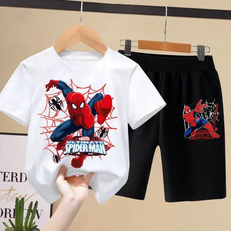 Ensemble Pyjama Court Spiderman pour Enfant