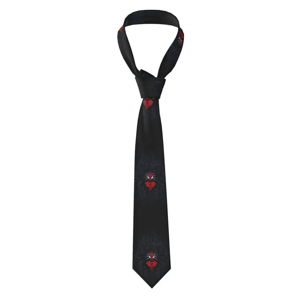Cravate Spiderman Blanche et Rouge