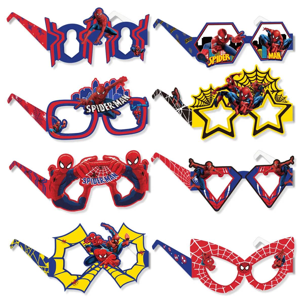 Lunette de Cosplay Spiderman